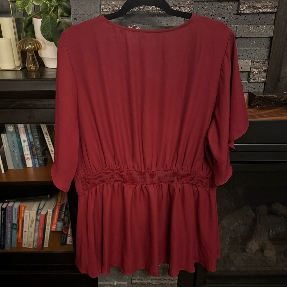 Torrid Open Button Blouse - Picture 3 of 3